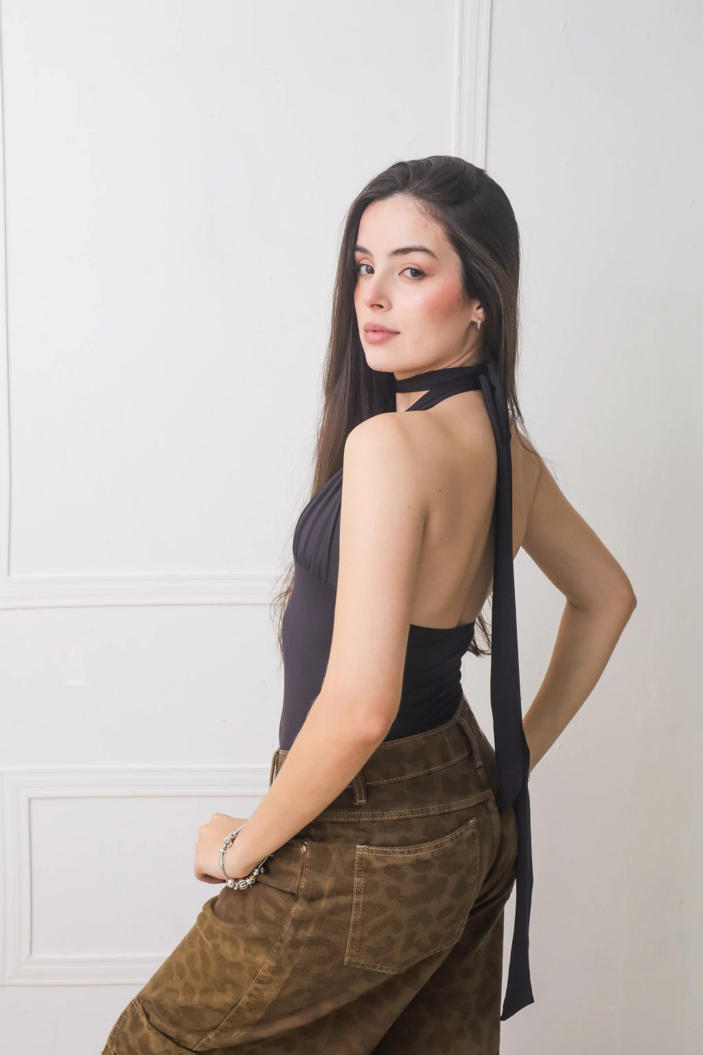 Calça Wide Leg - Oncinha - Image 3